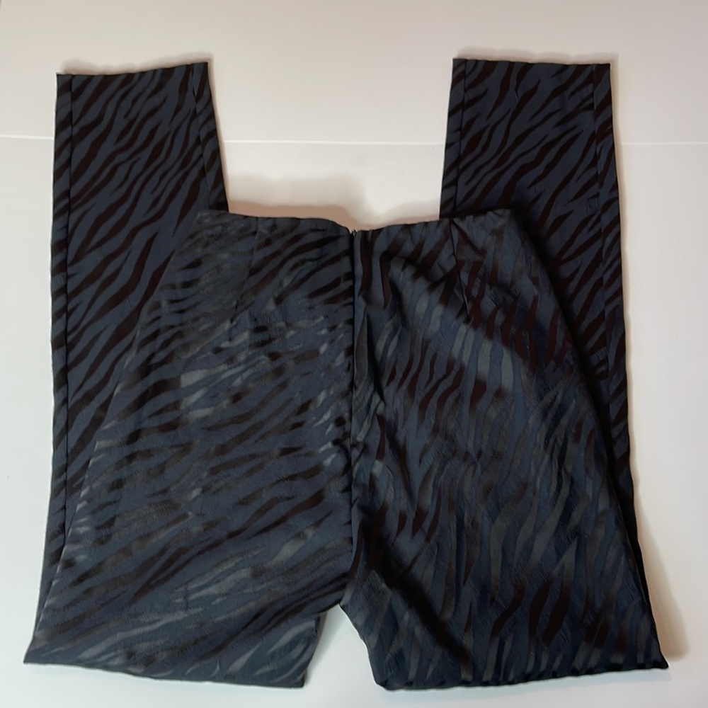 Rag & Bone Simone Black Zebra Pants Size 0 - image 6